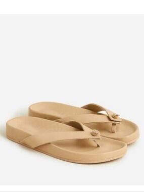 J.Crew Pacific Leather Thong Flip Flop Sandals 8
